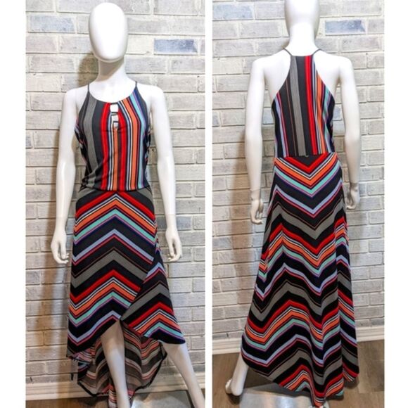 Candies dress NWT rainbow multi color stripes sz. 2x - Picture 1 of 8